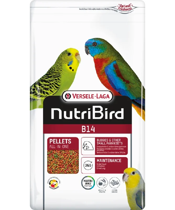 VERSELE-LAGA NUTRIBIRD B14, peletirana hrana za tigrice i male papige, 800g