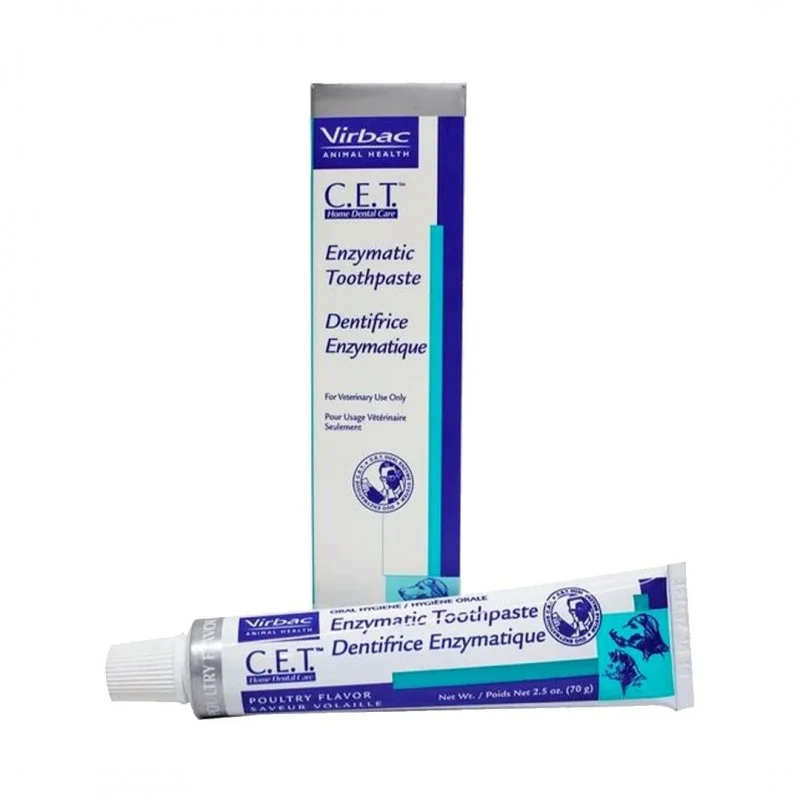 Virbac Cet Enzymatic Toothpaste Poultry Pet Oral Care Supplies