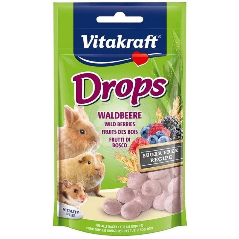 Vitakraft Drops Wildberries Small Animal Treat