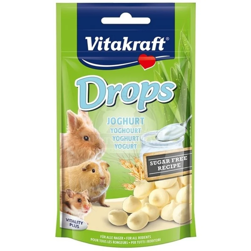 Vitakraft Drops Yoghurt Small Animal Treat