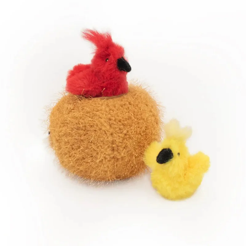 ZippyClaws Burrow™ Birds in Nest Cat Toys